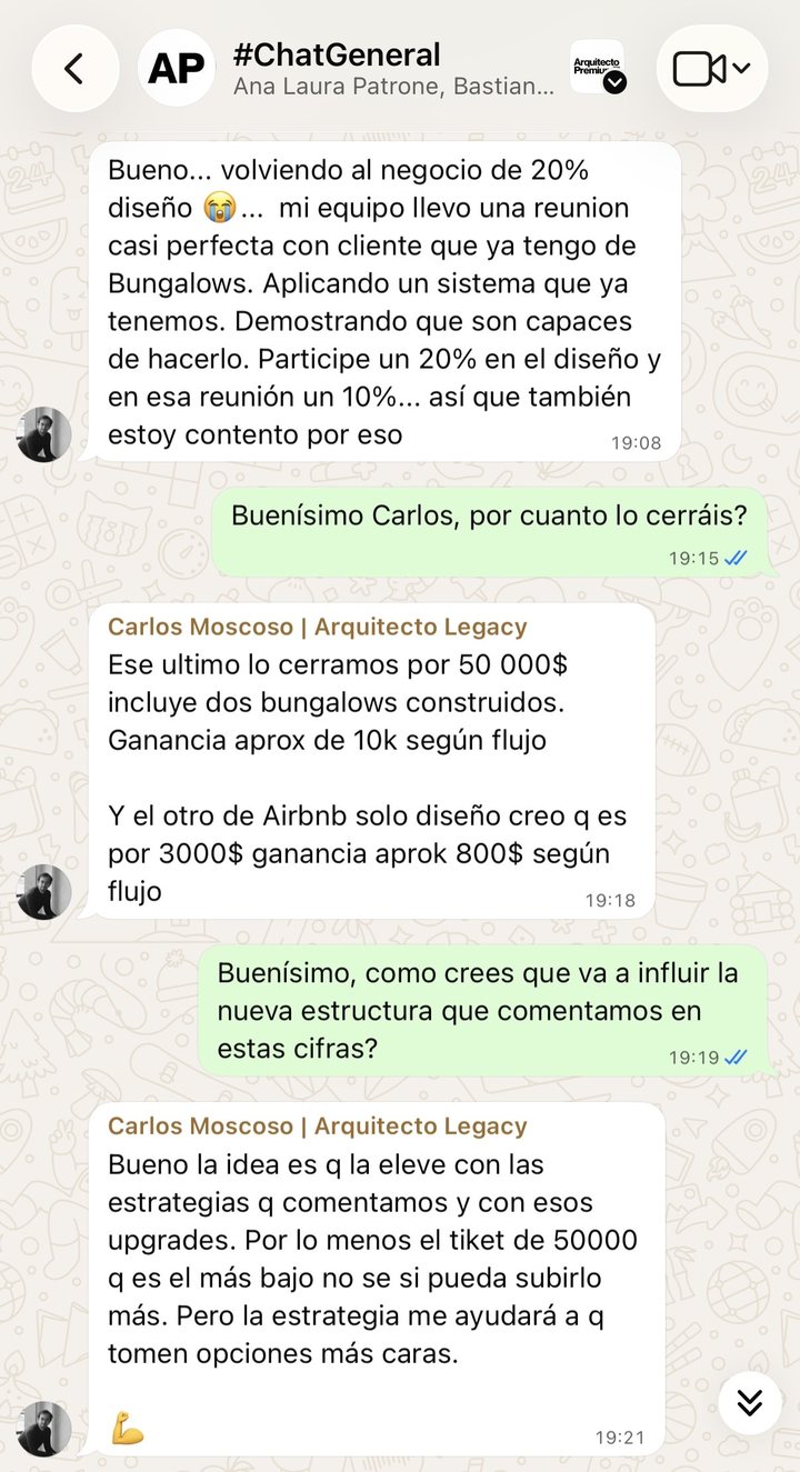 Testimonio de Carlos Moscoso (Perú), cliente de Arquitecto Premium™