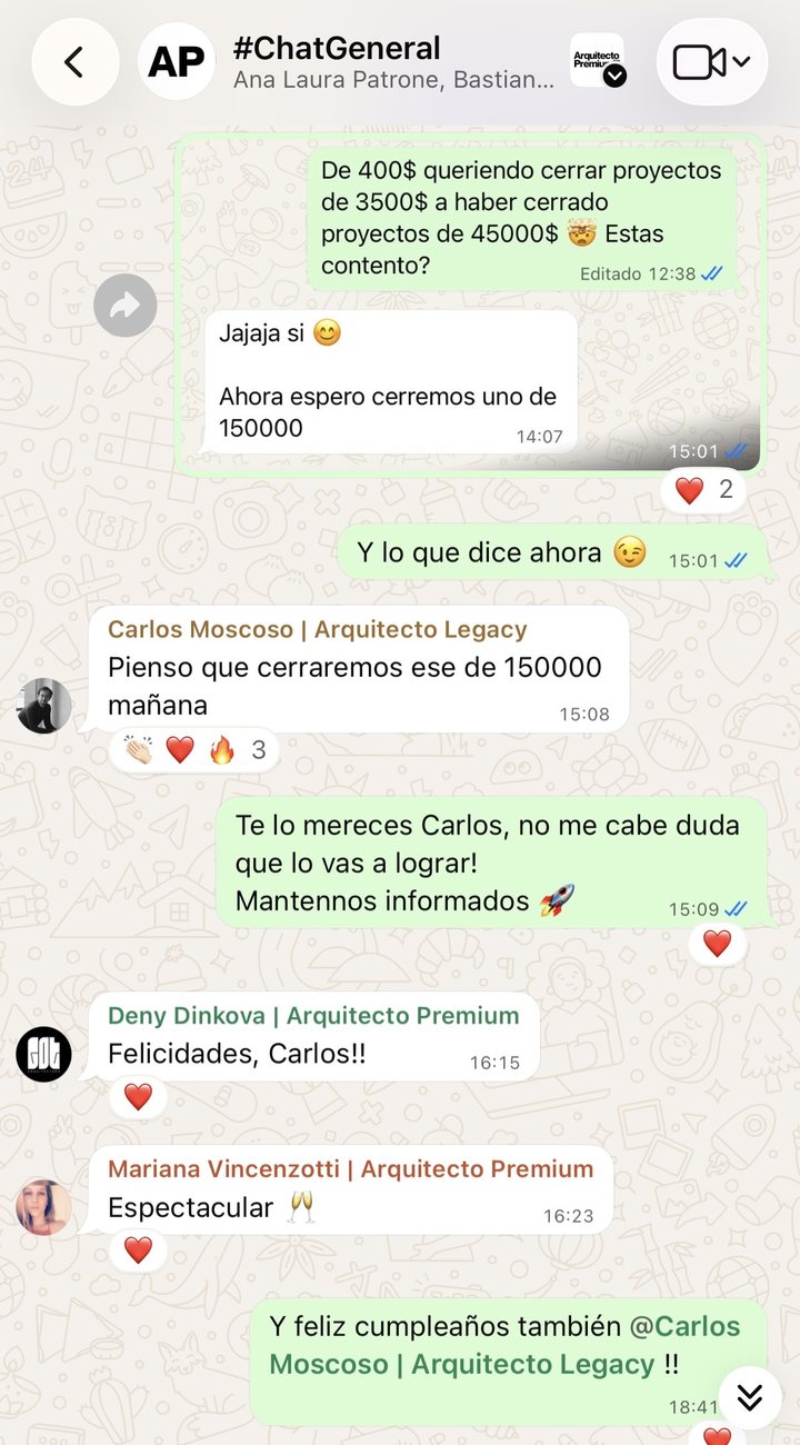 Testimonio de Carlos Moscoso (Perú), cliente de Arquitecto Premium™