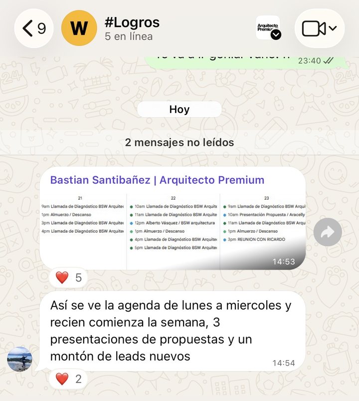 Testimonio de un cliente de Arquitecto Premium™