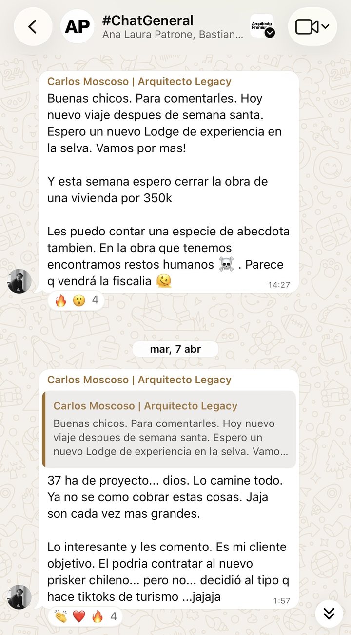 Testimonio de Carlos Moscoso (Perú), cliente de Arquitecto Premium™